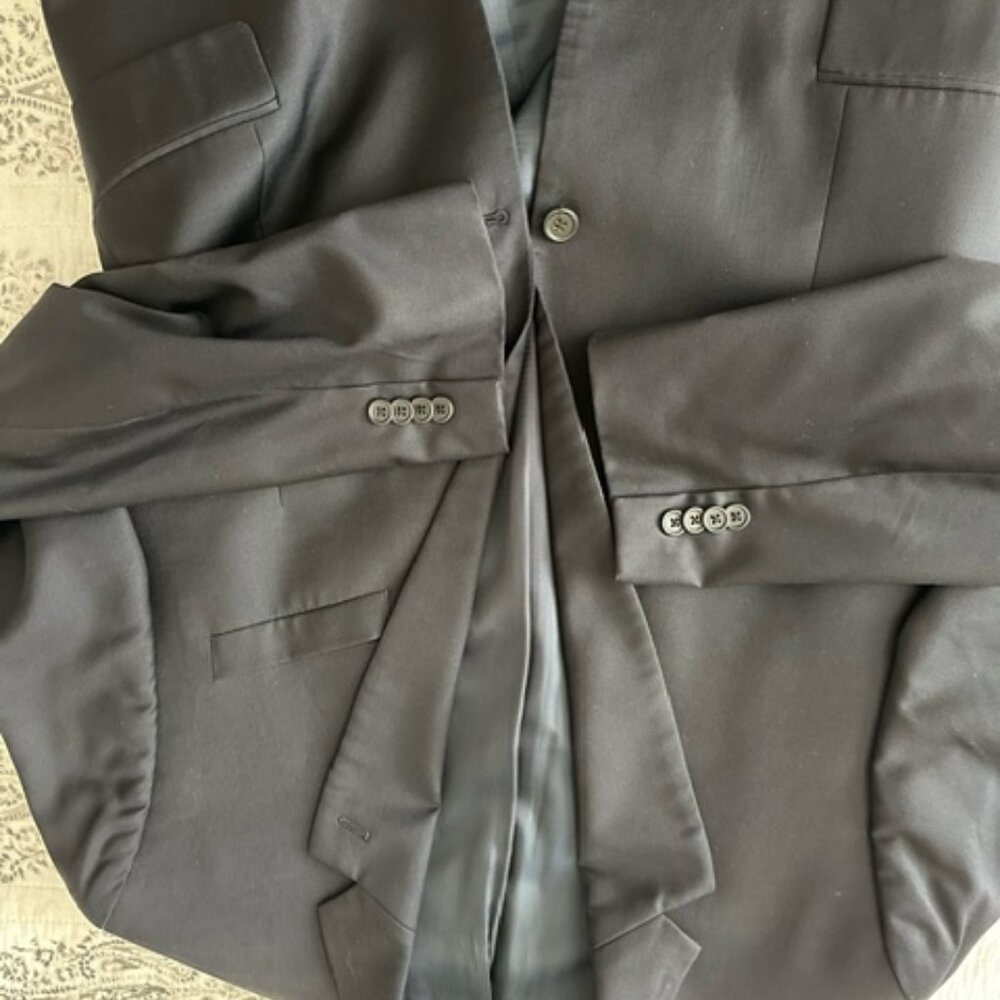 Wool Michael Kors Navy Suit - 42L - Picture 8 of 8
